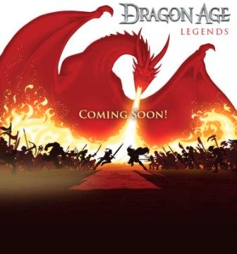 Dragon Age Legends - игра для Facebook. Анонс и информация