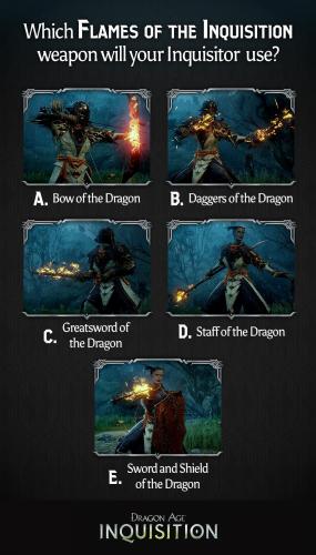 Опрос по Dragon Age: Инквизиция